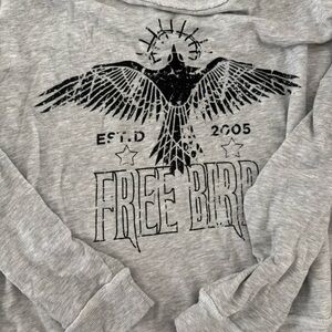 Chelsea & Violet Light Gray crewneck